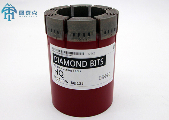 NQ2 50mm Diamond Core Drill Bit NQ Geological Mining Use