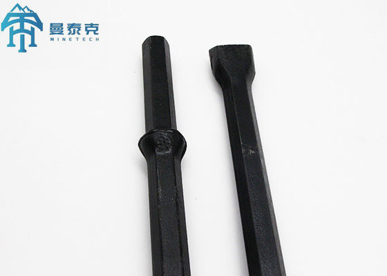 Tapered Integral Drill Rod with Chisel Type Bits for Marble Quarry and Underground Mining