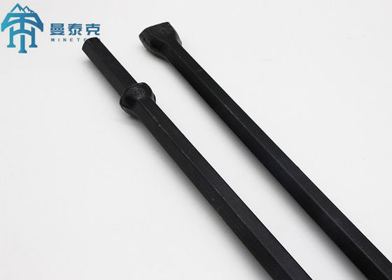 23-42mm Diameter 400-6000mm Length Integral Drill Rod for Ore Mining with Tungsten Carbide Chisel Bit