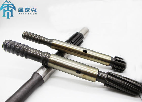 Precision Forged Shank Adapter with Carburizing Process and 435mm Length for Underground Mining