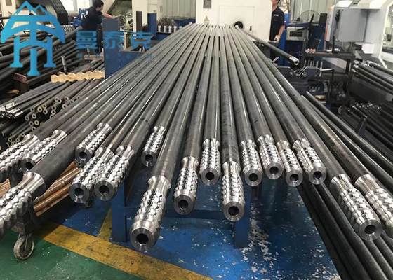 4270mm T51 Extension Thread  Drill Rod For Tunneling Hard Rock