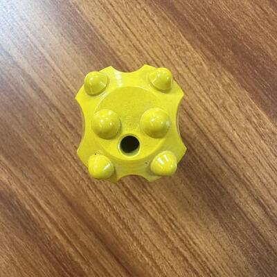 Tapered 36mm 6 Buttons Rock Drilling Bit For Rock Drilling And Quarrying