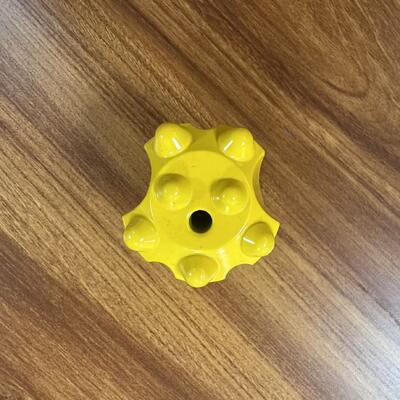 Tapered 38mm 7 Buttons Rock Drilling Bits For Tunnel  Engineering Drilling