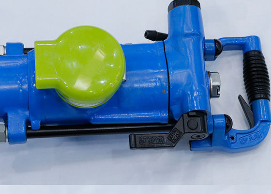 YT27 Pneumatic Rock Drill with 668 x 248 x 202mm Size Low Gas Consumption and Small Vibration for Efficient Drilling