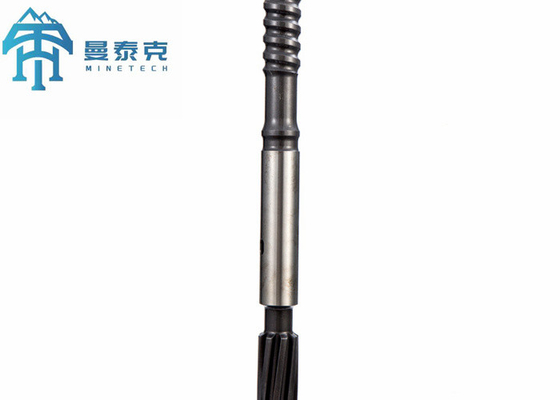 Thread T38 Shank Adapter for Tunneling Top Hammer Drill Tools with 380mm Length for Drifting and Tunneling Applications