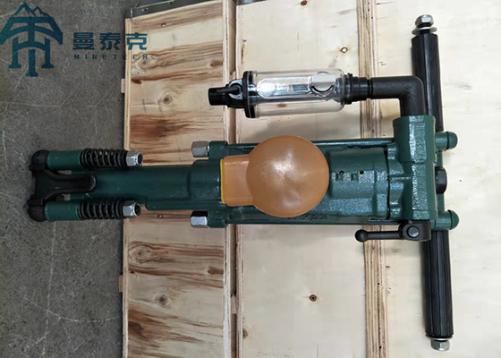 Small Hole Blasting Air compressor Y24 Handheld Rock Drilling Tools 604mm