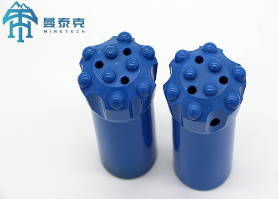 43mm Diameter 4.76 Degree 8 Buttons Rock Drilling Bit Tapered Button Bit for Mining and Tunneling