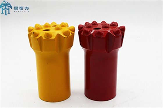Thread R32 45mm 9 Buttons Hard Rock Drill Bits Iso9001 Mining