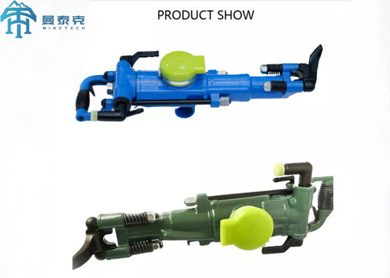 YT27 Pneumatic Jack Hammer with Air Leg for 5m Drilling Depth in Medium-Hard Rock at 0.4-0.63MPa