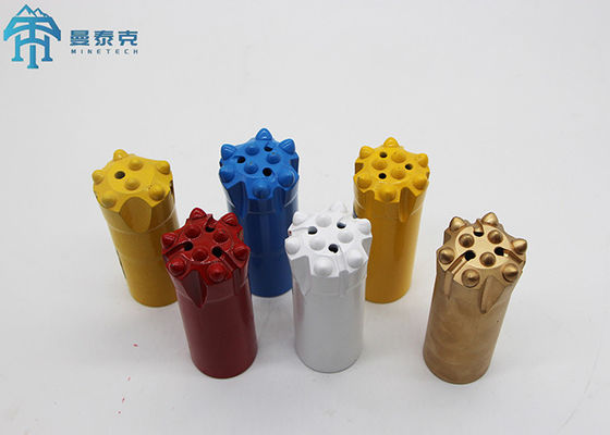 R35 Threaded Button Drill Bit with 33 - 127mm Diameter for Long Life Quarrying and Mining Applications