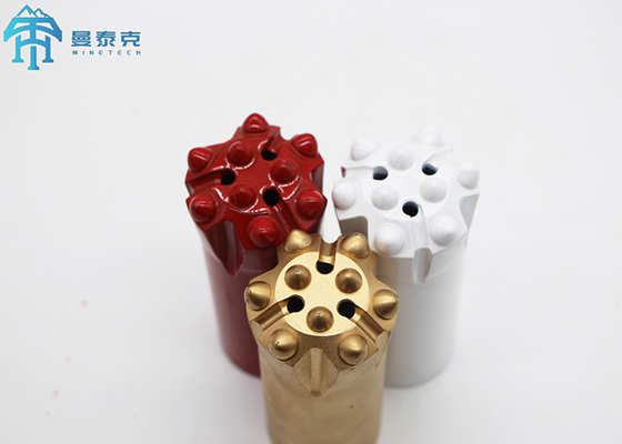 45CrNiMoV 13mm Carbide 125mm Length Thread Button Bit and Rock Drill Button Bit for Mining and Quarry Drilling