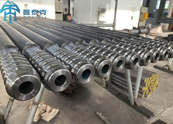 T45 Thread Drill Rod with ISO 9001 Standard OEM Available High Strength Carbon Steel Extension Rod for Mining and Tunneling
