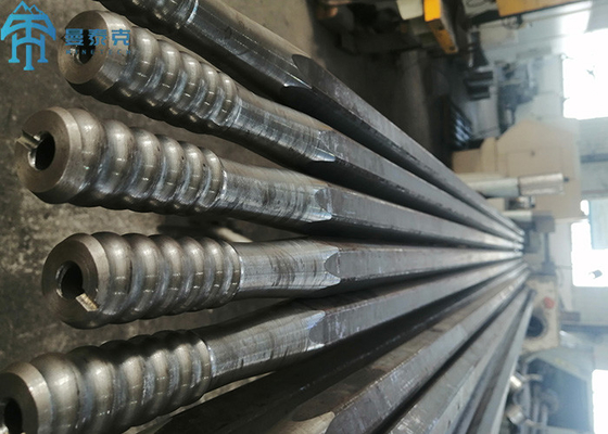 10ft 12ft 14ft Steel Thread Drill Rod and Drill Pipe with T38 T45 T51 Threads for Construction and Mining