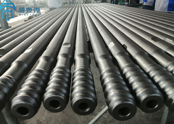 10ft 12ft 14ft Steel Thread Drill Rod and Drill Pipe with T38 T45 T51 Threads for Construction and Mining
