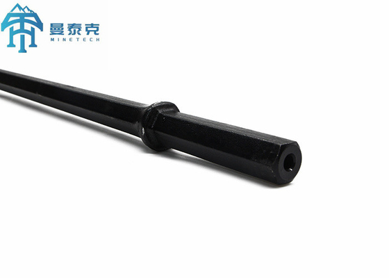 19mm Pneumatic Hexagonal Chisel Bit Integral Steel Drill Rod For Smaill Hole Drilling