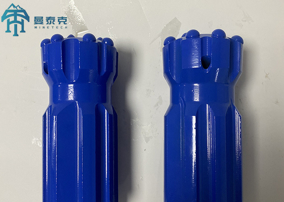 Flat Face 64mm T38 Carbide Button Bits Threaded Retract Spherical