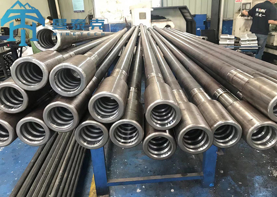 Quarrying Thread Drill Rod R25 2430mm Cemented Carbide Carburized Process