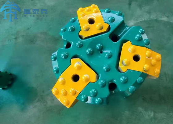 QL80 Shank DTH Drill Bit with 2 Flushing Holes and Air Tube for Efficient Rock Drilling in Mining and Construction