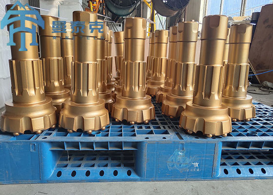 165mm DTH Hammer Bit with Carbide High Manganese Steel and Tungsten Carbide & Steel for Rock Drilling