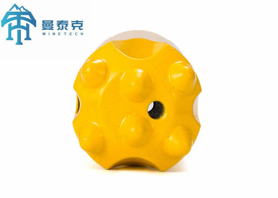 38mm Alloy Steel Ballistic Face Rock Drilling Bit with Copper Inner Skirt for Quarrying and Tunneling