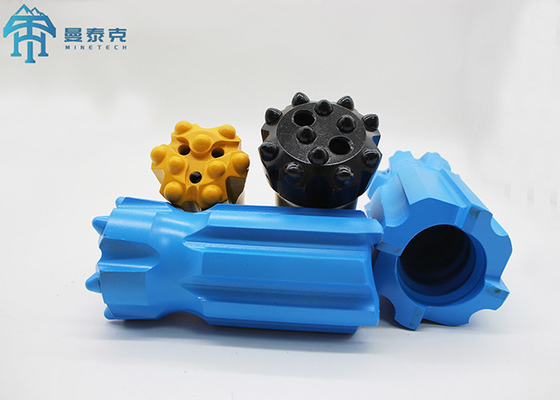 89mm T51 Carbon Steel Retractable Thread Button Bits Rock Drilling Bit