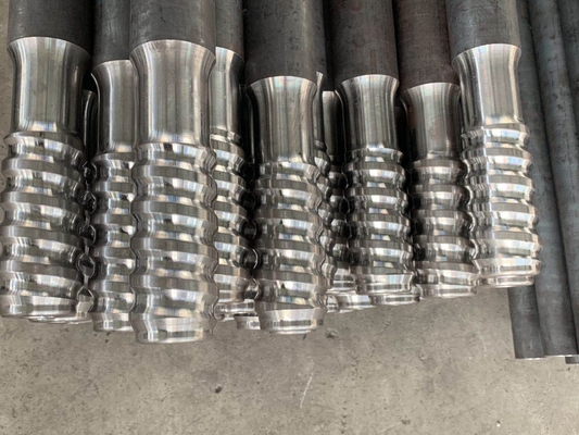 Top Hammer Rock Tools R32 Hex Extension Thread Drill Rod For Mining And Quarrying