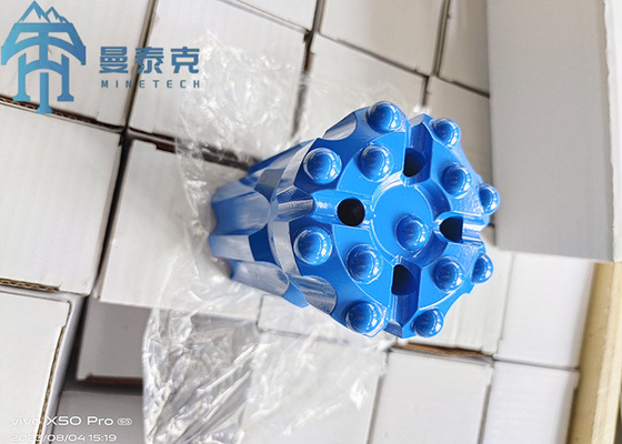 T38 3 INCH Rock Drilling Tools Flat Face Retract Button Bit For Quarry And Mining