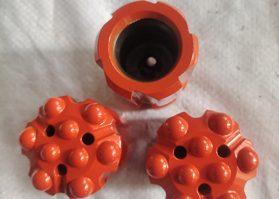 Tungsten Carbide Retract Button Bits R32 51mm For Hard Rock
