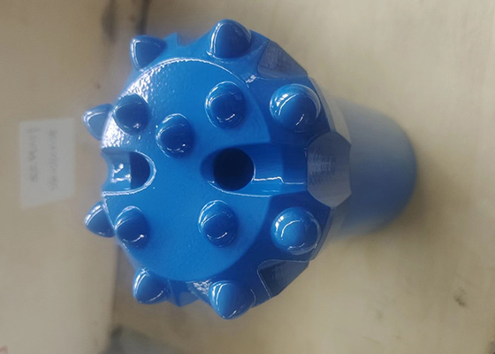 76mm T45  Normal Skirt Thread Button Bit Forging For Understand Mining
