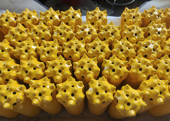 43MM R32 Threaded Button Bit With Ballistic Shape Customized