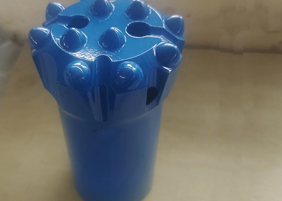 76mm T45  Normal Skirt Thread Button Bit Forging For Understand Mining