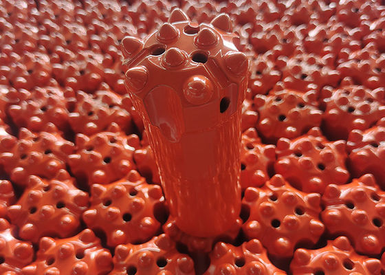 T45 Thread Button Bit with 15 Buttons and 110mm Diameter for Mining and Construction Works