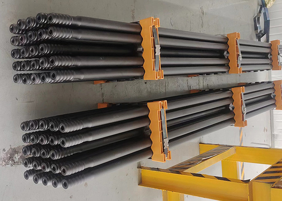 High-Performance Thread Drill Rod with CNC And Heat Treatment Made from 22CrNi3Mo Material and Polishing Surface