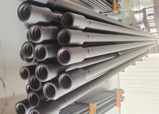 22CrNi3Mo Thread Drill Rod with 915mm-6500mm Size and Round-type Hexgonal-type for Ore Mining