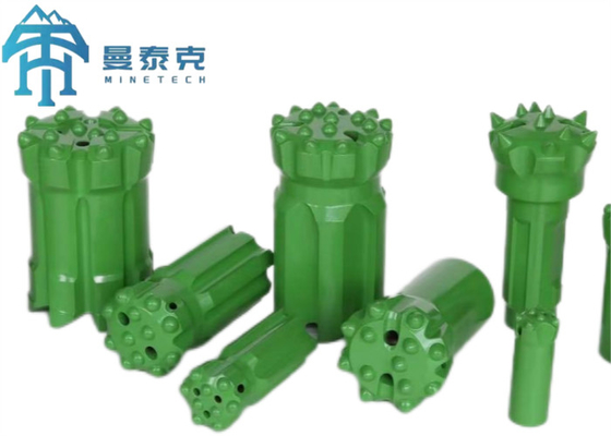 127mm Diameter Retract Button Bit Hot Pressed Alloy Hard Rock Drilling