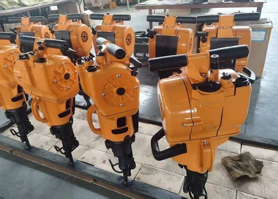 Handheld YN27C Rock Drill Gasoline Powered with 27kg Weight and 58mm Cylinder Diameter for Mining and Tunneling