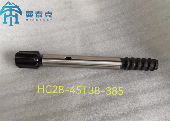 Mining Tools Forging 8 Spline CNC Shank Adapter For HD822 Rock Drill