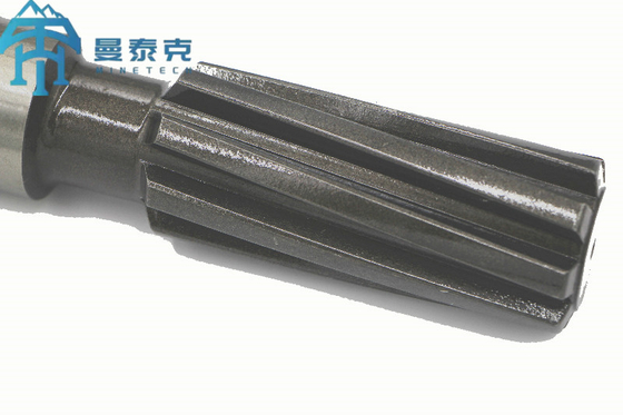 Thread T38 Shank Adapter for Tunneling Top Hammer Drill Tools with 380mm Length for Drifting and Tunneling Applications
