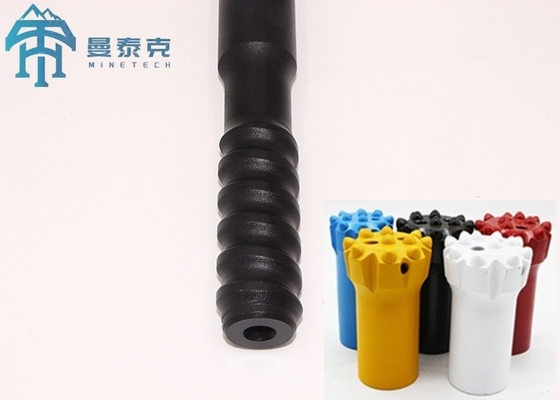 T38 Threaded  Drill Rods For Mining Quarring Tunneling  Drilling