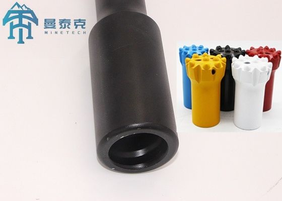 T38 Thread Drill Rod with 22CrNi3Mo Material and CNC Heat Treatment for Hard Rock Drilling