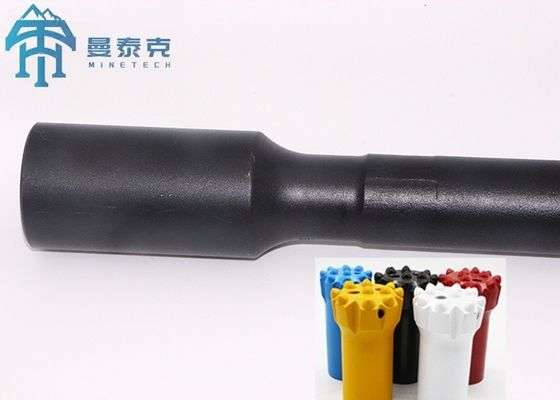 R32 Thread Drill Rod Top Extension High-Strength Steel Hexagonal and Round Configurations for Mining Tunneling