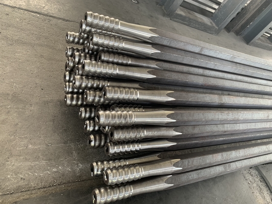 T45 3050mm MM/MF Mining Rock Drilling Tools Thread Drill Rod