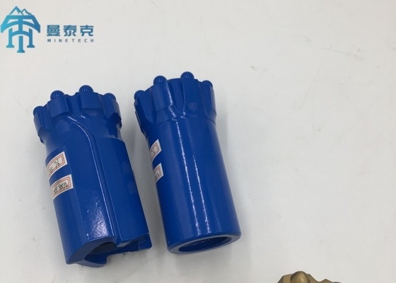 Ballistic Button T45 76mm Thread Button Bit For Mining and Blasting