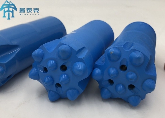 Tungsten Threaded Drill Button Bits 41mm R32 For Mining