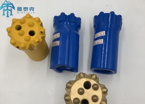 Tungsten Threaded Drill Button Bits 41mm R32 For Mining