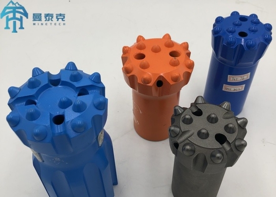 T45 89mm Rock Drill Thread Button Bit For Mining Tunnling