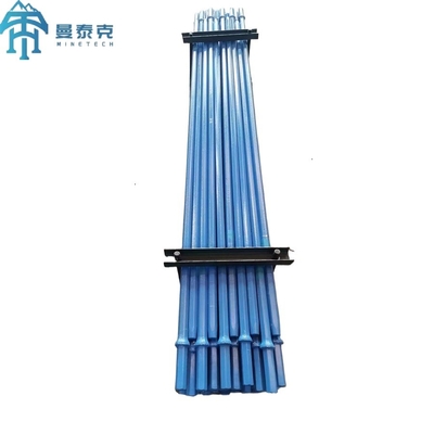 YT27 Jackhammer Accessory Hexagonal Drill Rod With Carbon Steel Material