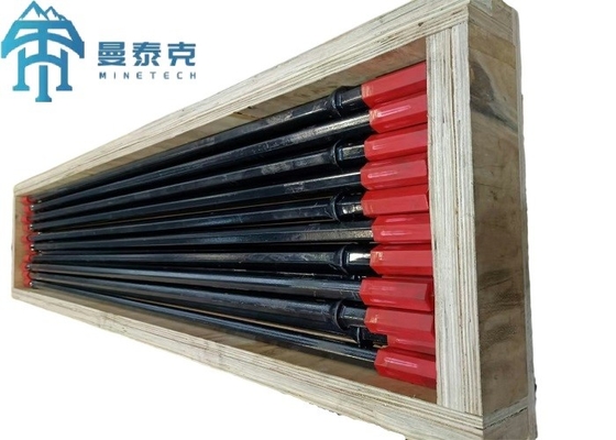 Hardness HRC 50 - 60 Length 1308mm Hexagonal Drill Rod For Gold Mines Drilling