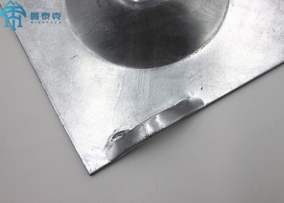 MF43/1600 Galvanized Mining Friction Bolts Split Set For Slop Stabilization