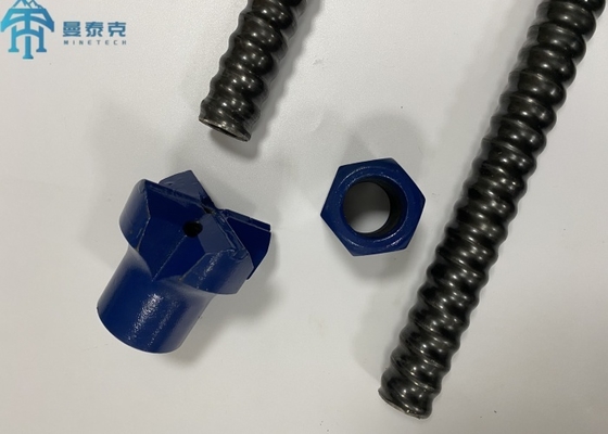 Customized Forging R38L Self Drilling Anchor Bolt For Constructional Engineering